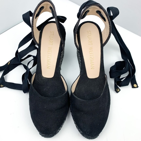 Stuart Weitzman Marguerita Wedge Espadrilles - Picture 4 of 9